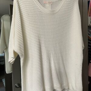 Timing Ivory Knit Pullover